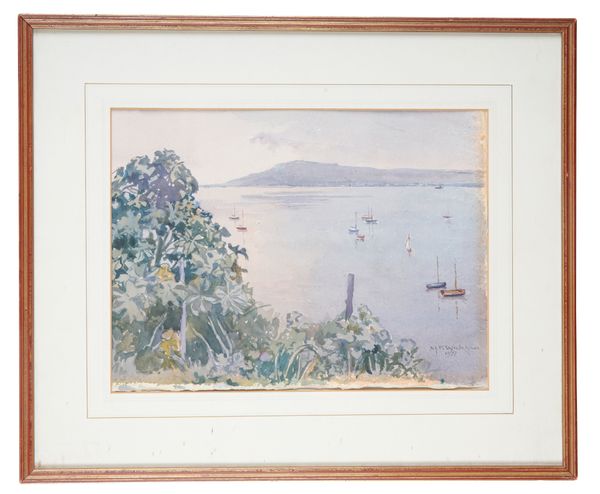 *MABEL FRANCIS WICKHAM (1901-1992) A coastal landscape
