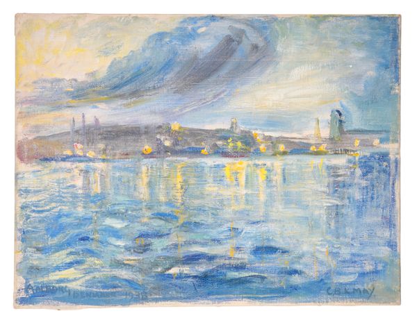 CHRISTIANE BRIX KLITGAARD-MAY (1876-1954) Danish coastal scene
