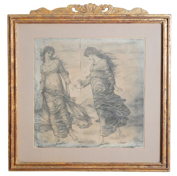 AFTER EDWARD BURNE-JONES (1833-1898) 'Courtesy and Frankness in the Garden of Idleness'