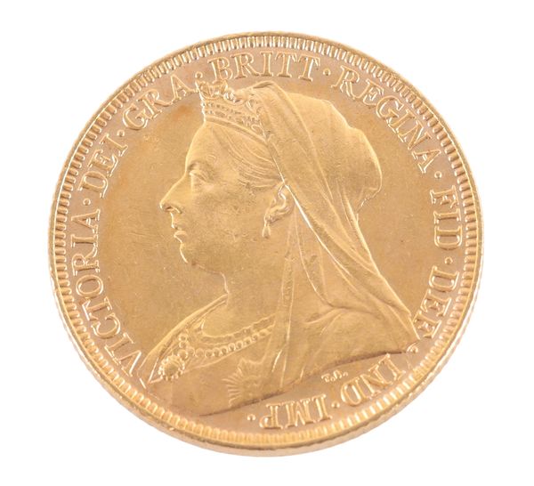 AN 1897 QUEEN VICTORIA GOLD SOVEREIGN