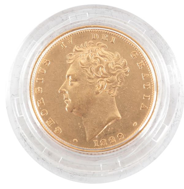 THE ROYAL MINT: AN 1829 KING GEORGE IV GOLD SOVEREIGN