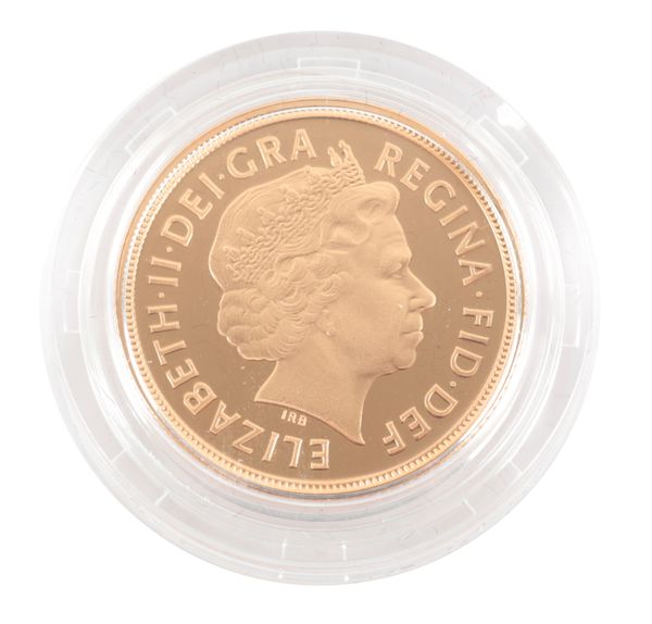 THE ROYAL MINT: A 2007 QUEEN ELIZABETH II "MASTERPIECE" GOLD SOVEREIGN