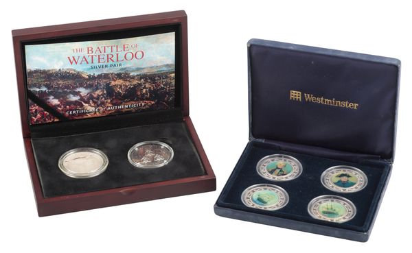 WESTMINSTER MINT: 'THE BICENTENARY OF THE BATTLE OF TRAFALGAR' SILVER COIN COLLECTION