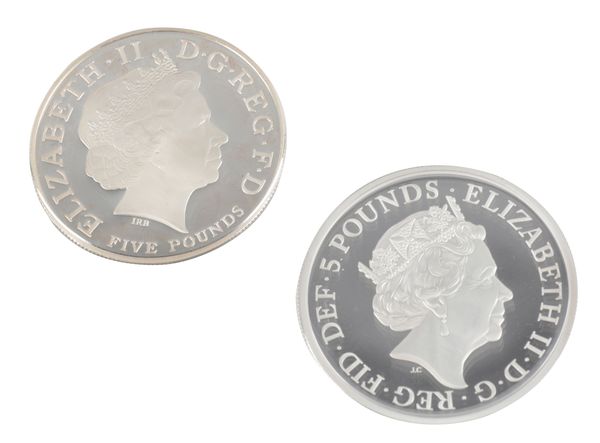 THE ROYAL MINT: 'UNA AND THE LION' 2019 2OZ SILVER PROOF COIN