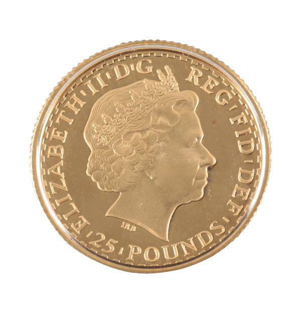 THE ROYAL MINT: A 2007 BRITANNIA GOLD PROOF £25 COIN
