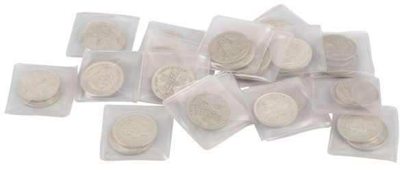 A 1944 GEORGE VI SILVER HALF CROWN