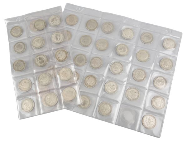 A QUANTITY OF GEORGE V SILVER FLORINS