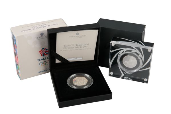 THE ROYAL MINT: 'BOND, JAMES BOND' 2020 SILVER UK HALF-OUNCE SILVER COIN