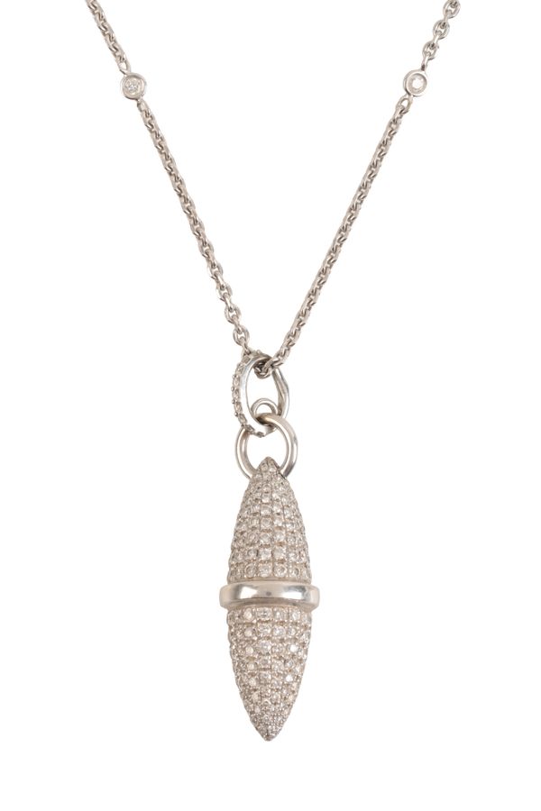 BOODLES: A DIAMOND 'VELOCITY' PENDANT NECKLACE
