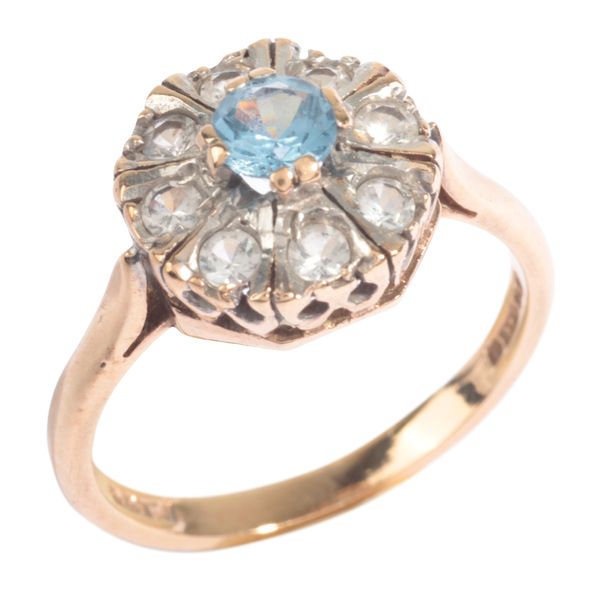 A SYNTHETIC SPINEL CLUSTER RING