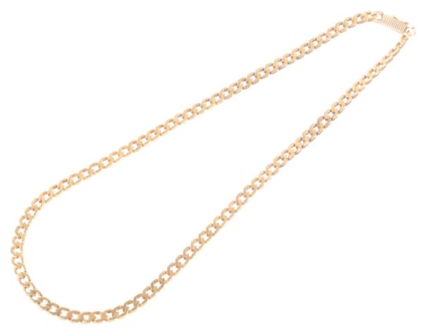 AN 18CT GOLD NECKLACE