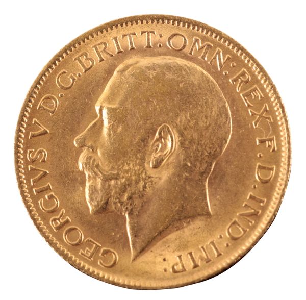 A 1911 GEORGE V GOLD SOVEREIGN