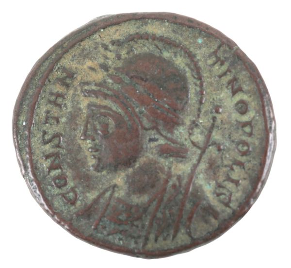 A ROMAN EMPIRE BRONZE CONSTANTINE FOLLIS