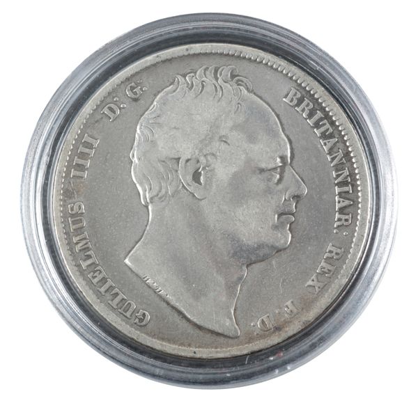AN 1835 WILLIAM IV SILVER HALF CROWN