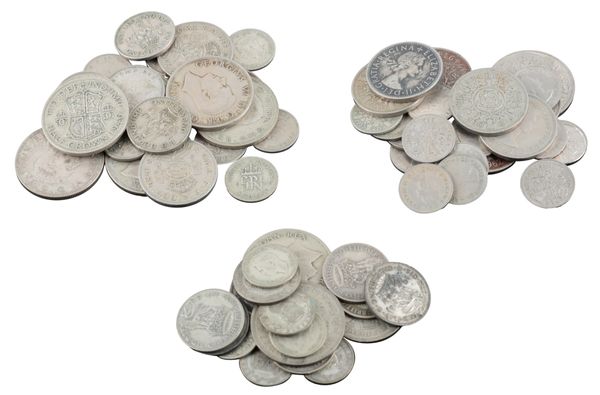 A COLLECTION OF SILVER COINS