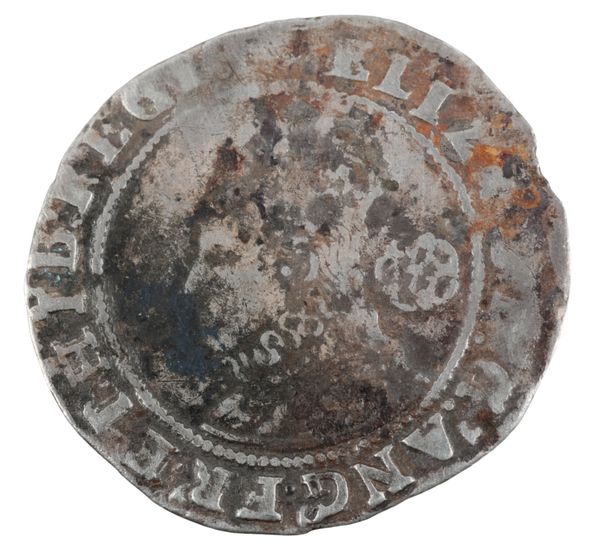 A 1596 ELIZABETH I HAMMERED SHILLING