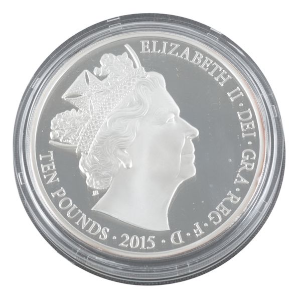 THE ROYAL MINT: 'THE LONGEST REIGNING MONARCH' 2015 £5 SILVER PROOF COIN