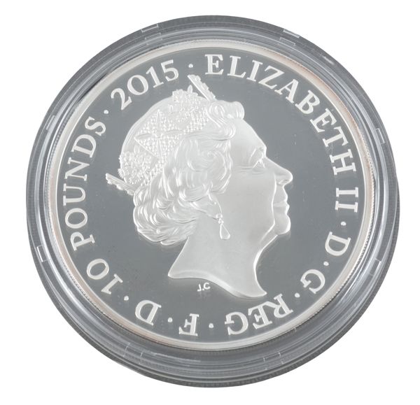 THE ROYAL MINT: A 100TH ANNIVERSARY OF THE FIRST WORLD WAR 'REALITY' 2015 5OZ SILVER PROOF COIN
