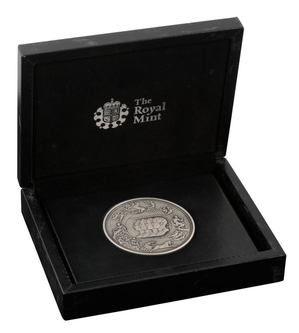 THE ROYAL MINT: 'THE GREAT ENGRAVERS' WATERLOO SILVER MEDAL
