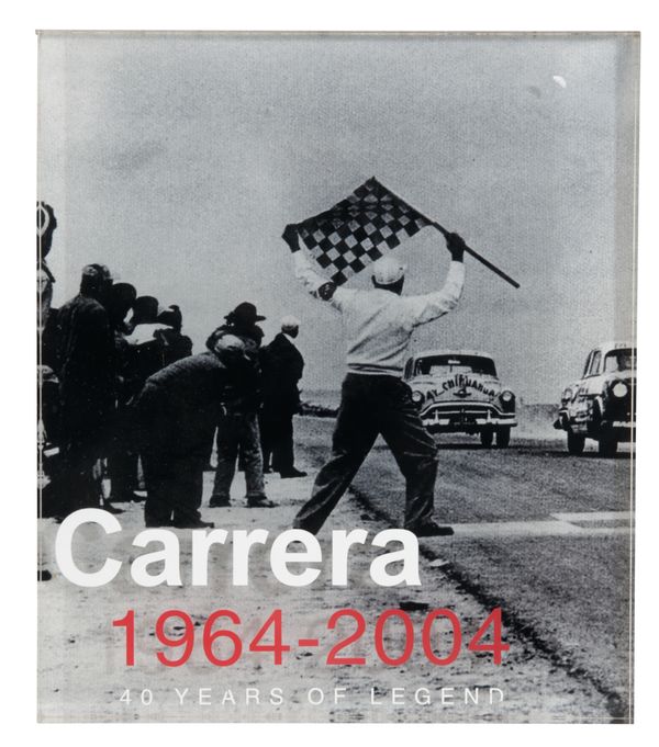 TAG HEUER: A CARRERA SHOP PLAQUE