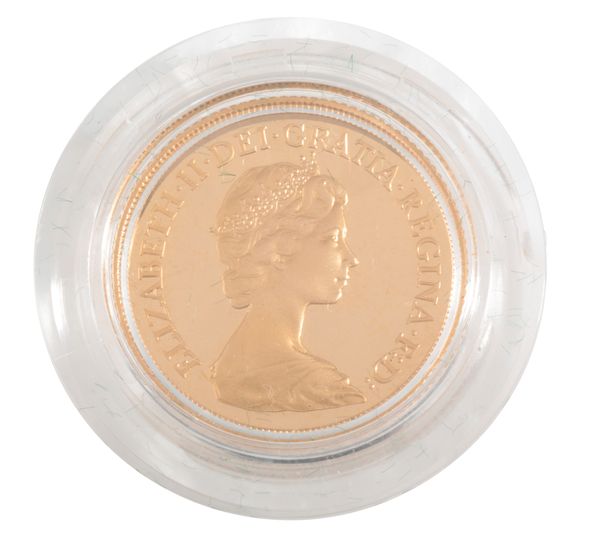 A 1980 ELIZABETH II PROOF SOVEREIGN