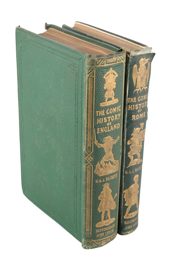 ABBOTT À BECKETT, GILBERT: 'THE COMIC HISTORY OF ROME' and 'THE COMIC HISTORY OF ENGLAND'