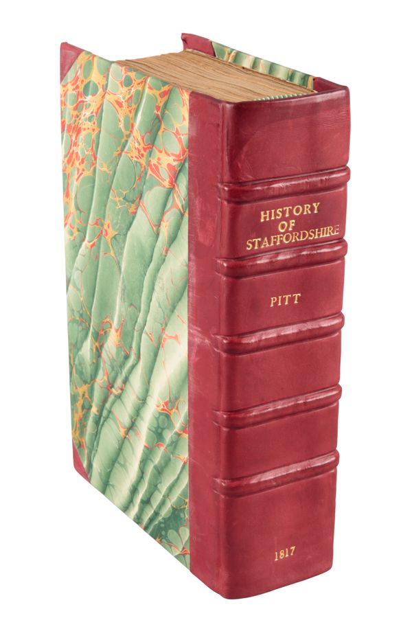 PITT, WILLIAM: 'A TOPOGRAPHICAL HISTORY OF STAFFORDSHIRE'