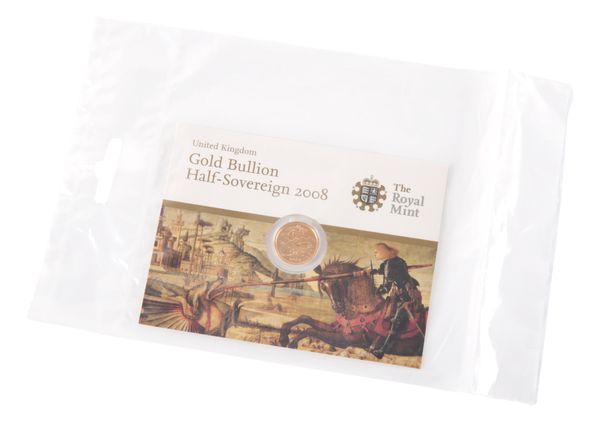 THE ROYAL MINT: A 2008 GOLD HALF SOVEREIGN