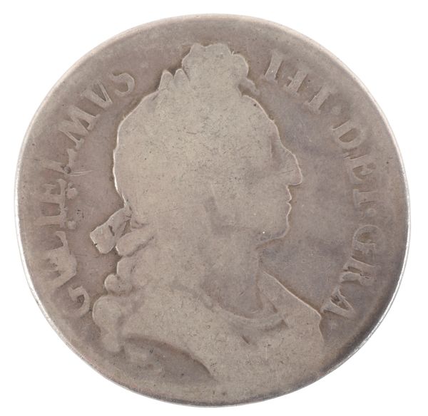 A WILLIAM III SILVER CROWN