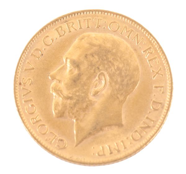 A 1913 GEORGE V GOLD SOVEREIGN