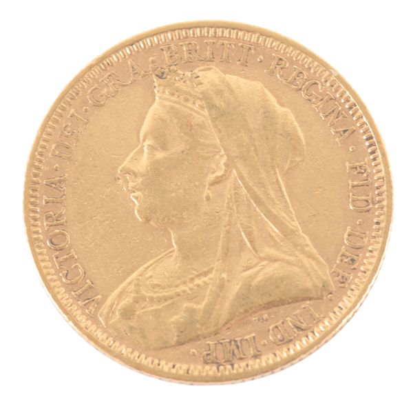 AN 1894 QUEEN VICTORIA GOLD SOVEREIGN