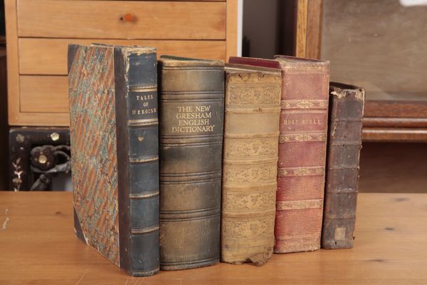 A 17TH CENTURY BIBLE