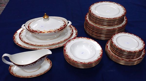 A ROYAL DOULTON 'WINTHROP' PART DINNER SERVICE