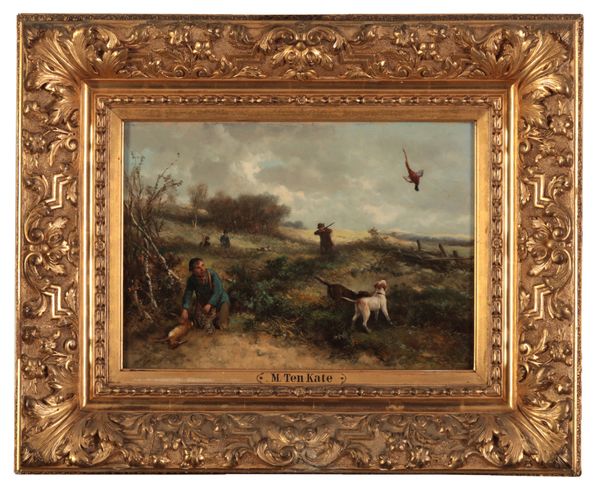 MARI TEN KATE (1831-1910) Pheasant Shooting