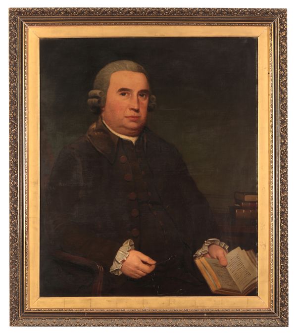 ENGLISH SCHOOL, 18TH CENTURY A portrait of a gentleman