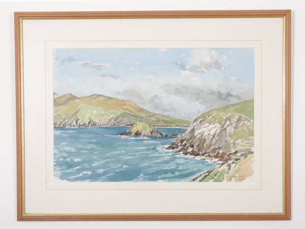 *PAUL BURNS (20th Century) 'Great Blasket Island'