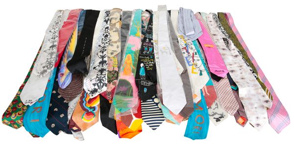 A COLLECTION OF FORTY-EIGHT CULTURAL ‘ART’ TIES