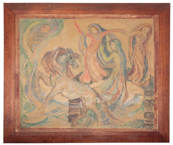 *EQ NICHOLSON (1908-1992) A Symbolist study