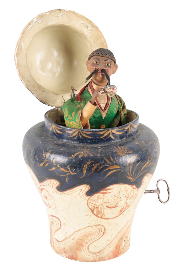A 19TH CENTURY FRENCH 'TEA DRINKER' AUTOMATON