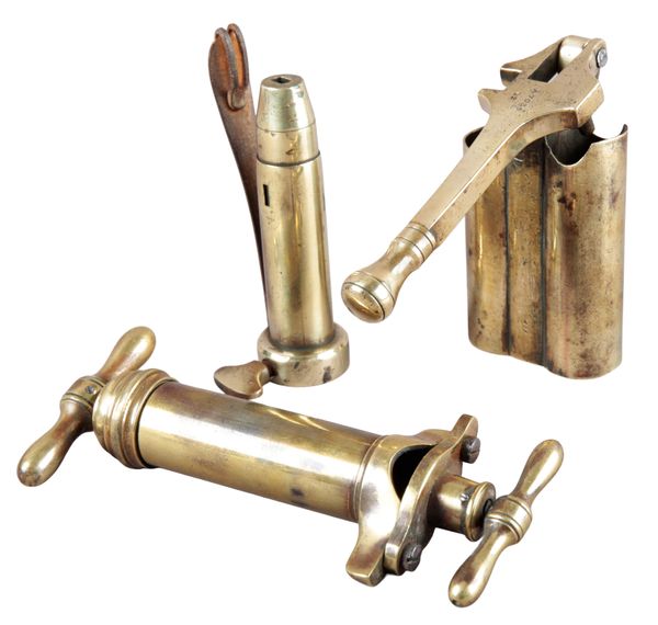 W BARTRAM: A BRASS CAPPER/DECAPPER TOOL