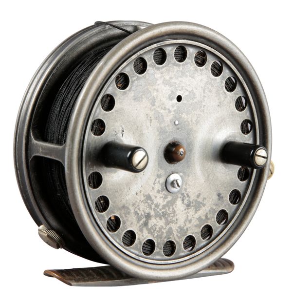 HARDY SILEX MAJOR: A 3 3/4" SALMON CASTING REEL