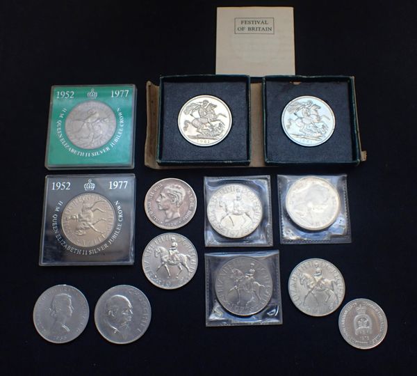 A COLLECTION OF COINS