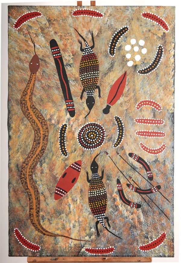 TJUNGURRAYI BARNEY DANIELS (1949-1997) 'Dreamtime Gallery'