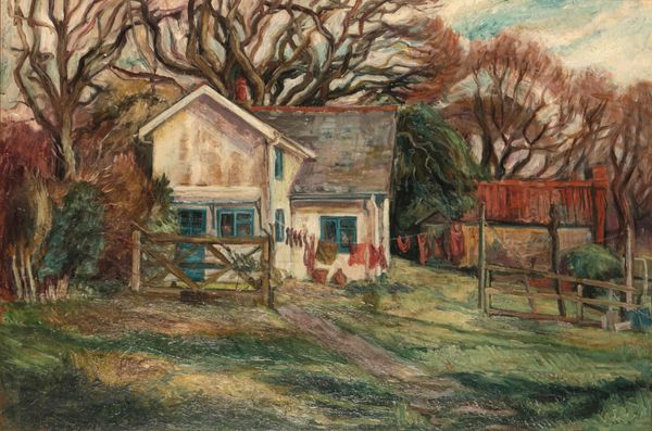 *MAVIS FREER (1927-2016) 'Picket Orchard'