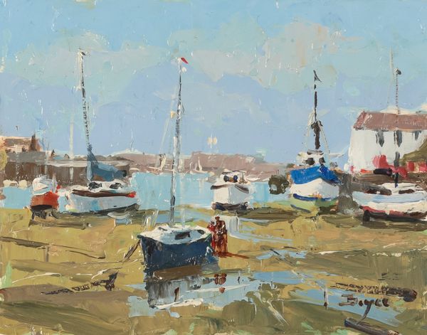 *JOHN BOYCE (B.1938) 'Low Tide'