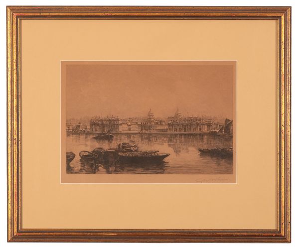 LUCIEN GAUTIER (1850-1925) Greenwich Naval College