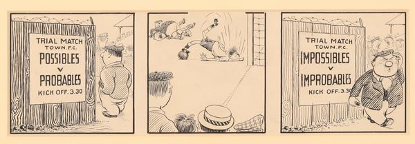 *REG WOOTTON (1908-1995) 'Possibles V Probables, Impossibles V Improbables'