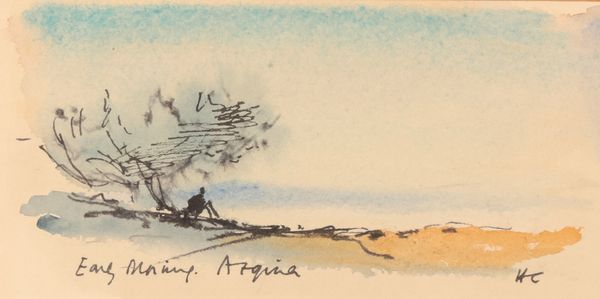 *HUGH CASSON (1910-1999) 'Early Morning, Aegina'