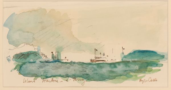 *HUGH CASSON (1910-1999) 'Islands, Harbour and Ferry'