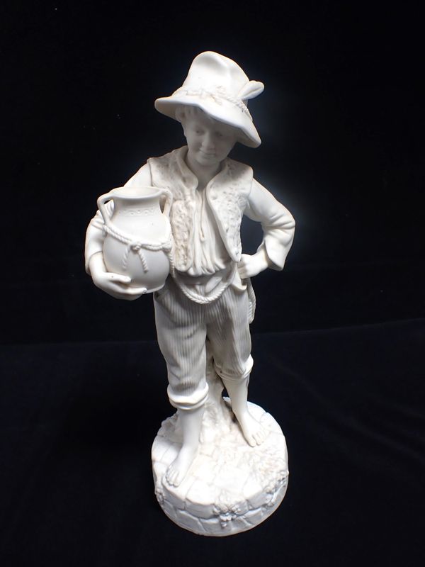 A ROBINSON & LEADBEATER PARIAN FIGURE; TYROLEAN BOY